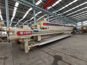 Cassava Starch Production <strong>Program</strong> Controlled High Feeding Pressure Auto Chamber Filter Press for Waste Water Filtering - Product Image 2