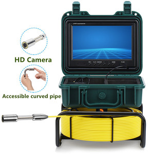 วิศวกรรม9นิ้ว Hd สีจอแอลซีดีหน้าจอ23มิลลิเมตรเส้นผ่าศูนย์กลางกล้องท่อและผนังระบบ Endoscpe ใต้ดินดีท่อตรวจสอบกล้อง - Product Image 3