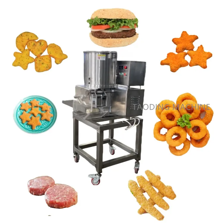 Kommerzielle Hamburger Paste tchen Hamburger Maschine Paste tchen Form maschine Burger industrielle Kuchen hersteller