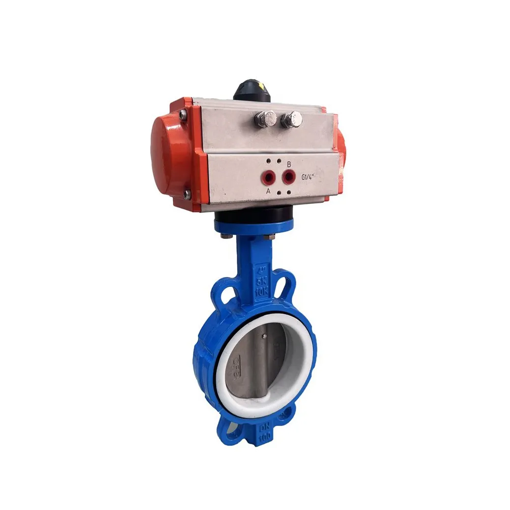 New Products Electric Drain Valves Paper Petroleum Metallurgical Actuator Butterfly Valve