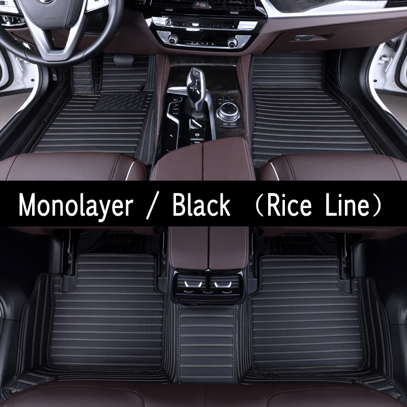 Ligne monocouche/riz noir