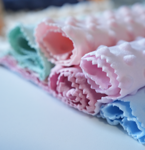 נוח חם בד פיג 'מה בד קטיפה עבור פעוטות soungewear banie סט 210gsm מעור קטיפה קריסטל קטיפה - Product Image 1