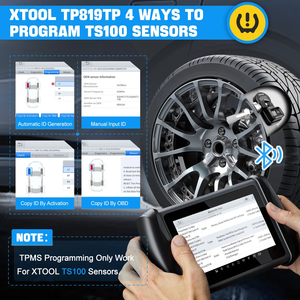 XTOOL InPlus IP819TP TPMS Scanner di programmazione Bluetooth strumenti di diagnostica per auto ECU codifica chiave programmatore 31 + servizi con CANFD - Product Image 5