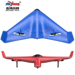 ZHIYANG ZY-325 High Speed <strong>RC</strong> Aircraft Triangle Fly EPP Lightweight Fall Resistance Remote Control Aircraft Plane With Light - Product Image 1