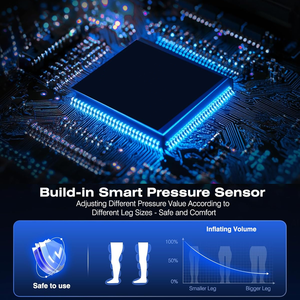 הנמכרים ביותר 5 פיזיותרפיה קאמרית ציוד dvt התאוששות הרגל עיסוי מכונת עיסוי אוויר נעלי טיפול רגל מעסה - Product Image 2
