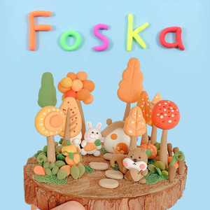 Toksik olmayan ve % 100% güvenli 12 & 24 farklı renkler 2 heykel araçları ve ekstra plastik torba ile çocuklar için yüksek kaliteli doğal kil - Product Image 6