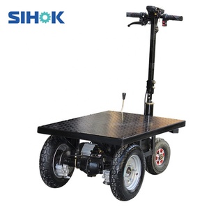 China Trolleys Heavy <strong>Loading</strong> Material Handling Trolley Battery Power Electric <strong>Platform</strong> Hand Truck for <strong>Construction</strong> Site - Product Image 5