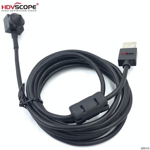 超小型ローリングシャッター1.0MP 1280*720 30fps 0.1Lux 15 * 15mmカラーUSBカメラ1.4mm魚眼レンズ - Product Image 6