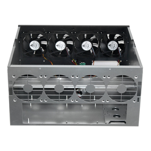 Manufaktur angepasstes Computers erver gehäuse mit 13GPU 6U PC-Gehäuse für Server gehäuse - Product Image 5