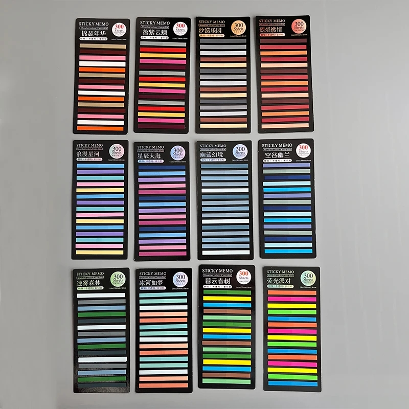 Plusieurs couleurs 12 pièces