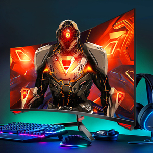 Factory Direct 24 Inch Frameless <strong>Monitor</strong> 1800r Flat Ips Screen <strong>Computer</strong> Pc 165hz Gaming <strong>Monitor</strong> With Fixed Base - Product Image 4