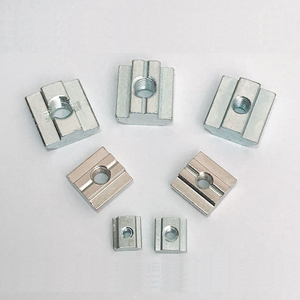 T Khe Cắm Nut Carbon Thép Mạ Kẽm Được Sử Dụng Cho 6Mm/8Mm/10Mm Khe Cắm Nhôm Hồ Sơ Khe Cắm Trượt Nut Vuông T Nut - Product Image 4