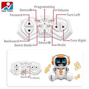 Fernbedienung <span class=keywords><strong>Mini</strong></span> Dancing Walking Robot Spielzeug für Kinder Rc Toy <span class=keywords><strong>Programming</strong></span> Educational Diy Music Robot
