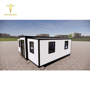 Sistema de Casa Equipo de descarga de carga de construcción expandible Tienda de contenedores plegable - Product Image 1