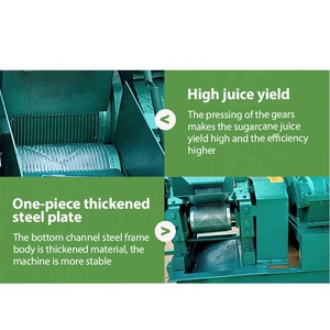 Sugar Cane Juicer Large 220v Press Engine Driven Sugarcane <strong>Juice</strong> Extractor Machine Price <strong>India</strong> Indian in Kenua - Product Image 4