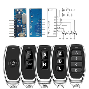 Rf 4-Kanal-Fernbedienungsmodul 433MHz HF-Sender und-Empfänger HF-Sender-und Empfänger modul - Product Image 4