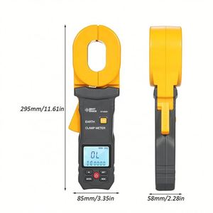 Smart Sensor ST4800 Earth Resistance Clamp Tester Lighting Protection Type Grounding Resistance Meter Leakage Current <strong>Test</strong>