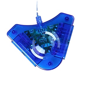 USB双播放器1至2三角形连接适配器PS2控制器转换器适配器电缆PS2 PC USB游戏光盘驱动程序 - Product Image 4