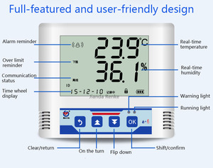 Display Wifi Humidity Temperature <strong>Data</strong> <strong>Logger</strong> Wi-fi Temperature and Humidity <strong>Sensor</strong> - Product Image 5