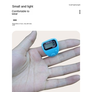 SXH5136จอ LCD ดิจิตอล5หลักปรับได้สำหรับสวดมนต์เครื่องมือสวดมนต์เดือนรอมฎอนแหวนนิ้วมือเคาน์เตอร์นับถอยหลัง - Product Image 4