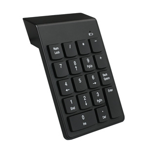 Notebook Wireless 2,4 GHzKeyboard Teclado numérico portátil Tijera Diseño de teclado Sistema de caja registradora - Product Image 4