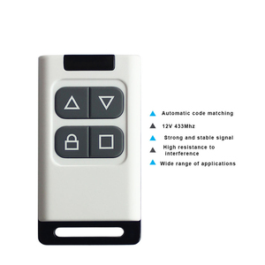 Wireless Remote Control Duplica tor Universal-HF-Sender Neu Ankunft 4 Tasten 433MHz 1 Stück/weiße Box Kopier code Optional 12V CE - Product Image 1