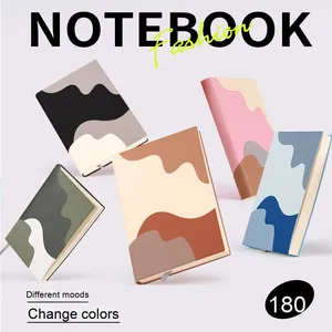 Cuaderno personalizable de piel A5 para niñas Bloc de notas impreso grueso con logotipo imprimible - Product Image 5
