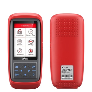 X100 Pro2 Auto <strong>Key</strong> <strong>Programmer</strong> with New Software Version EEPROM Adapter 1-Year Warranty-Plastic Code Reader Diagnostic Tools
