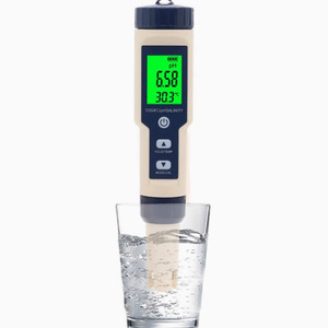Pph/orp/ec/temp/s.g/tds ปากกาทดสอบคุณภาพน้ำแบบดิจิทัลปากกาทดสอบคุณภาพน้ำแบบ10 in 1ชุดทดสอบคุณภาพน้ำพร้อมราคาโรงงาน - Product Image 3