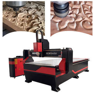 Máquina enrutadora Cnc de 4 ejes multifunción 1325 para cortar Mdf, fabricación de puertas de muebles de madera - Product Image 1