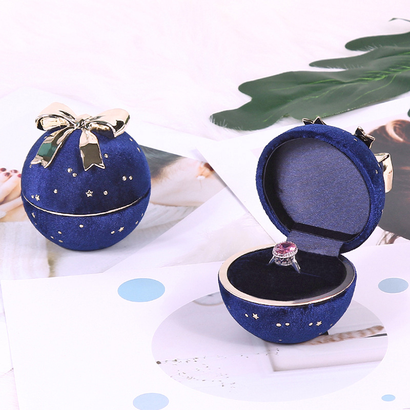 Bleu foncé (Boîte à pendentif)