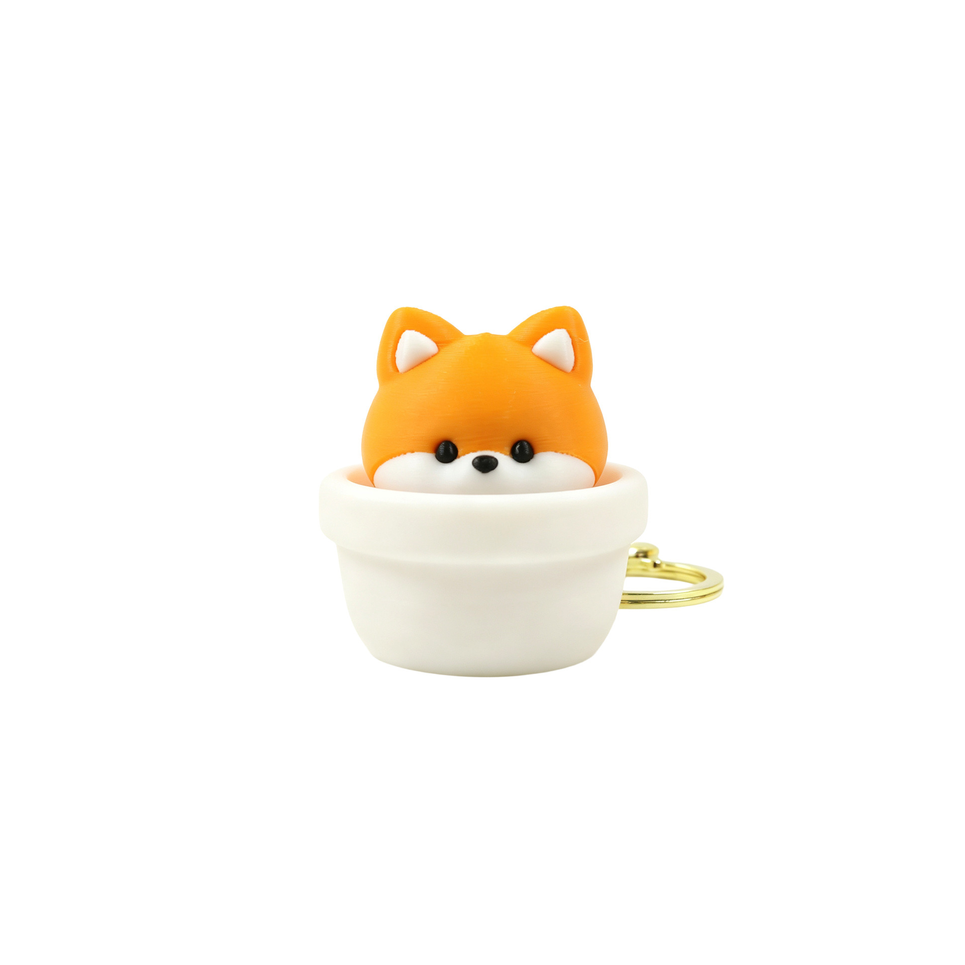 Little Fox - White Bowl