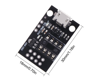 TINY85 Digi spark Kickstarter Micro Development Board Blau Schwarz ATTINY85-Modul mit IIC/I2C/USB für Arduino Electronic Kits
