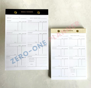 Bloc de notas A5 personalizable, Bloc de notas personalizado para hacer la lista, Bloc de notas de cuero recargable, fabricante personalizado con logotipo - Product Image 5