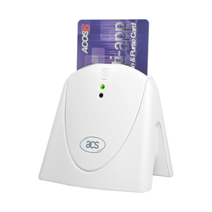 Lettore di smart card a contatto seriale ACS ACR39 originale per applicazioni di banca del governo - Product Image 1