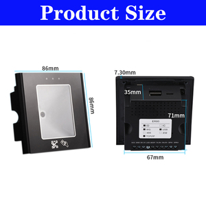 QR Scanner di codici leggere 125Khz EM carte con TCP/IP fornire gratis SDK RFID 125 interfaccia TCP/IP ID QR Code Reader - Product Image 6