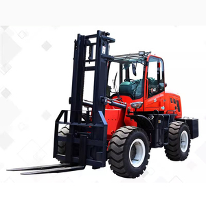 Transmisión automática Tracción en las cuatro ruedas Apilador de carga y descarga de combustión interna autoelevador multifuncional - Product Image 3