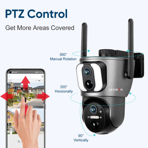 LS görüş 6mp çift Lens açık 4G güneş kameralar çift IPR algılama ip66 su geçirmez kamera tam renkli gece sürüm Ubox App - Product Image 3