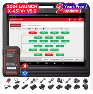 Launch x431 V Plus V + VPLUS5.0 herramienta de escáner de diagnóstico automotriz OBD2 con codificación CANFD y DOIP y Ecu y TPMS PARA TODOS LOS COCHES - Product Image 6