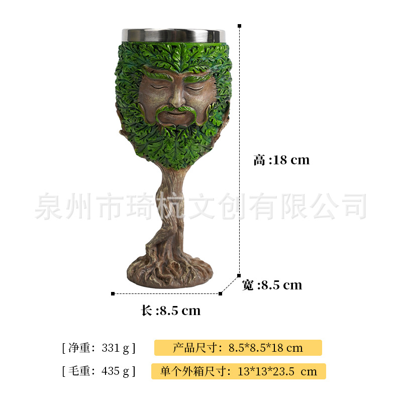 Treant with a Goblet - Grass Green
