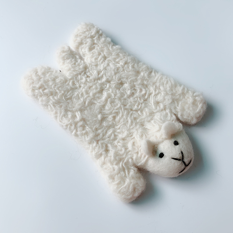 Mouton blanc-18*11cm