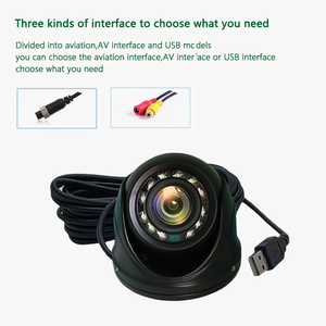 Firecore-Sistema de visión de autobús escolar, cámara de coche de 360 grados, USB, para coche, con respaldo - Product Image 2