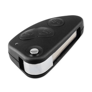 折りたたみ式フリップ交換ボタンキーケースカバーforAlfa Romeo 147156166 Romeo 159 Brera156 2005-2011 - Product Image 4