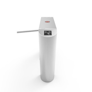 RS485/TCP-IP di comunicazione ingresso esterno controllo di accesso CE/FCC certificato semiautomatico treppiede tornello cancello codice a barre