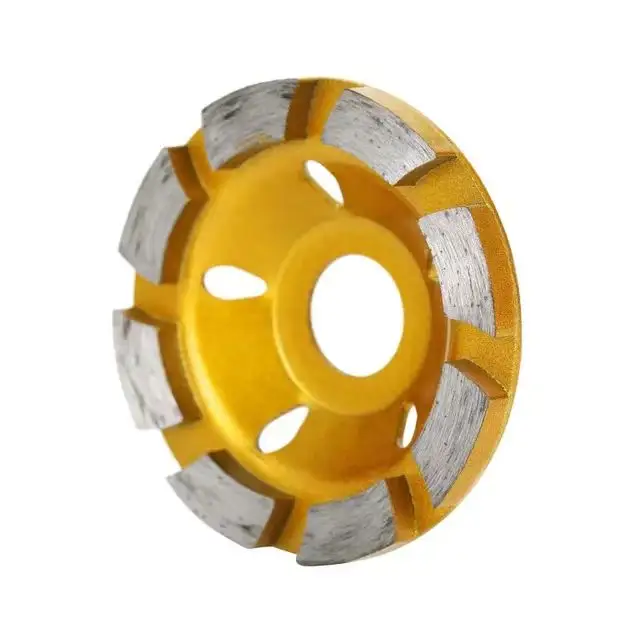 Factory wholesale 80mm cup grinding wheel Threaded sintered Diamond Grinding Cup Wheels for Concrete Asphalt Granite