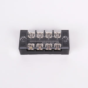 TB-2504 25A 4 pinli Terminal bloğu vidası bakır elektrik teli Terminal bloğu pirinç bara klemens - Product Image 2