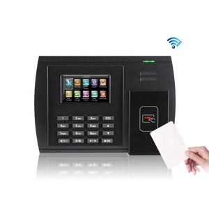 Беспроводной Wi-Fi 3-дюймовый перфокарта RFID считыватель времени и посещаемости с TCP/IP и USB-портом - Product Image 3