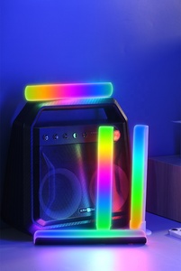 新しい5vType-cベッドサイドデスクトップ音楽および音声センサー制御<span class=keywords><strong>Led</strong></span> Rgb雰囲気リズムランプ2024