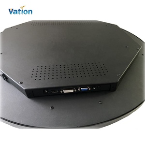 23.6 inch 848*848 IPS circle/round <strong>LCD</strong> display optional with metal housing case and HDM-<strong>input</strong>/<strong>VGA</strong>/DVI <strong>controller</strong> - Product Image 5