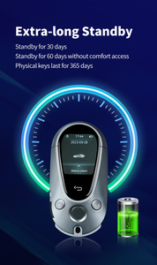 Luxurious LCD Screen Digital Smart <strong>Remote</strong> Car Key Multi Language <strong>All</strong> in One Keyless Entry Auto Lock Unlock Car Keys - Product Image 4